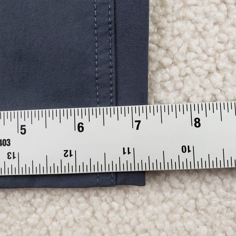 Western Rise Evolution Pants Men 33x30 (Fits 34x29) Gray Slim Travel Techwear - Picture 9 of 10